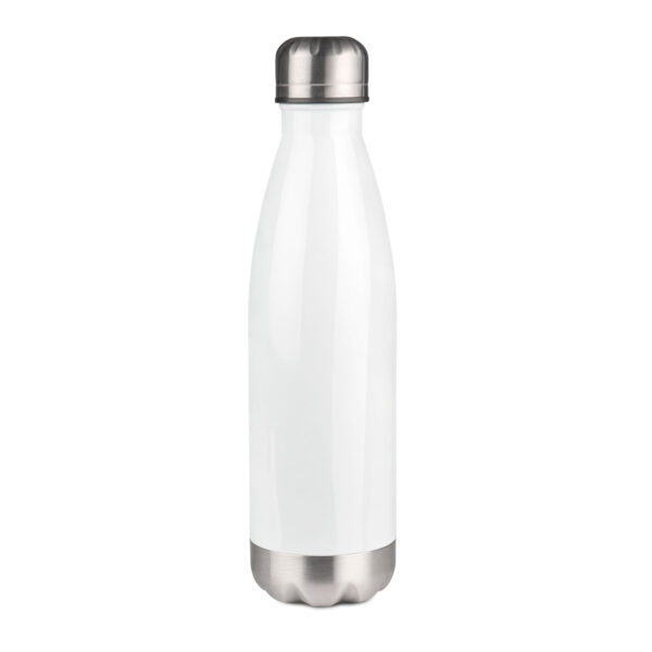 Gourde Isotherme Blanche Personnalisable 500 ml